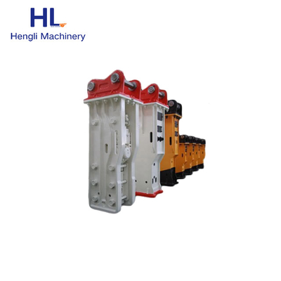 Tipo abrasivo alto separatore di pietra della cima di Hydraulic Breaker RM125 dell'escavatore della roccia