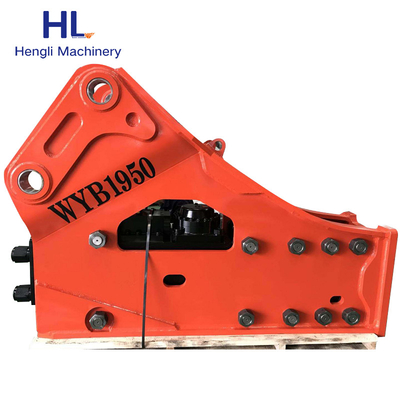 Tipo Mini Excavator Hydraulic Breaker Hammer di silenzio HL195