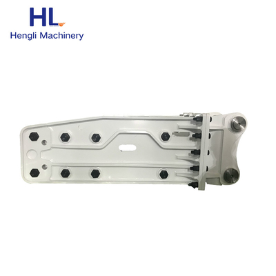 Tipo abrasivo alto separatore di pietra della cima di Hydraulic Breaker RM125 dell'escavatore della roccia